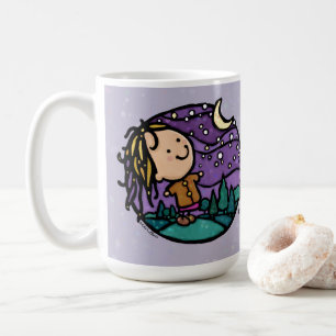 Personalised Hiking Camper Girl Coffee Mug
