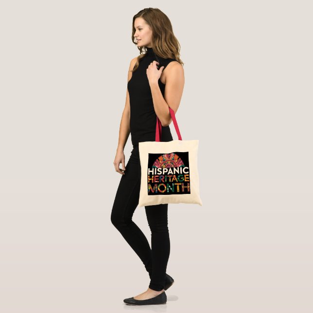 Personalised Hispanic Heritage Month Tote Bag (Front (Model))