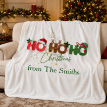 Personalised Ho Ho Ho Christmas