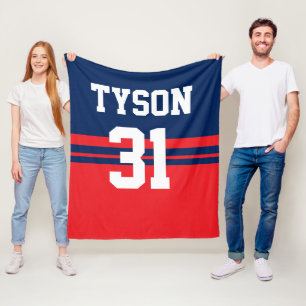 Personalised Hockey Blanket