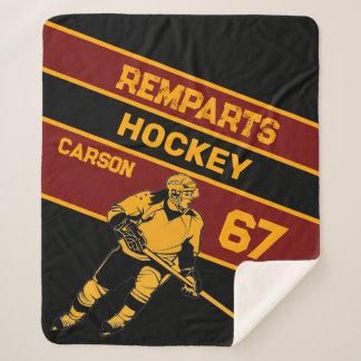 Personalised Hockey Blanket