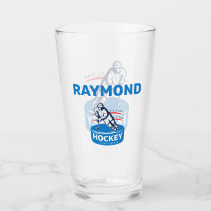Personalised Hockey Glass