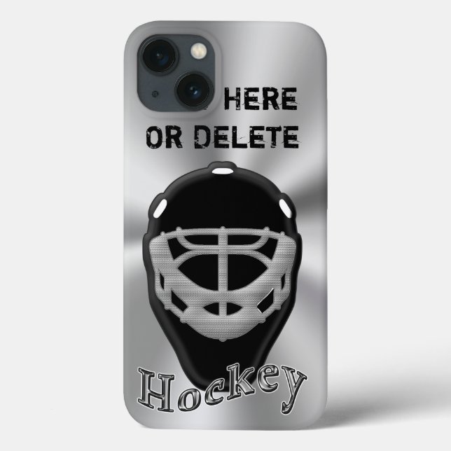 Personalised Hockey iPhone Case, iPhone 6S or  6 Case-Mate iPhone Case (Back)
