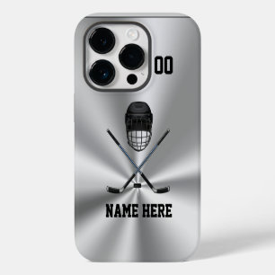 Personalised, Hockey Phone Cases, New to Older iPhone 14 Pro Case