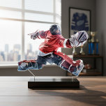 Personalised Hockey Player Acrylic Photo Statuette Standing Photo Sculpture<br><div class="desc">Showcase the Action | Turn your hockey memories into a captivating keepsake with our custom acrylic photo statuette. Perfect for players, parents, and fans, this unique product highlights the dynamic energy of your favourite player. Simply remove the background of your chosen photo using free online tools to isolate the player....</div>