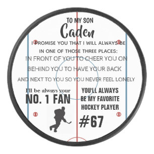 Personalised Hockey Puck