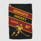 Personalised Hockey Skate Towel