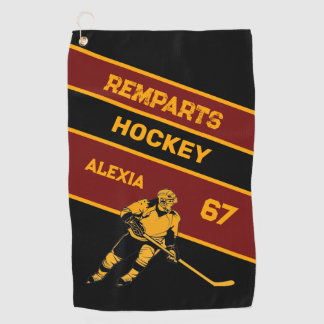 Personalised Hockey Skate Towel