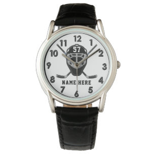 Personalised Hockey Watches for Guys, Your COLORS