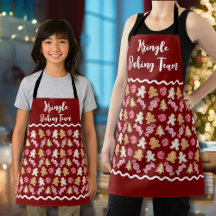 Personalised Holiday Baking Team Kids Christmas