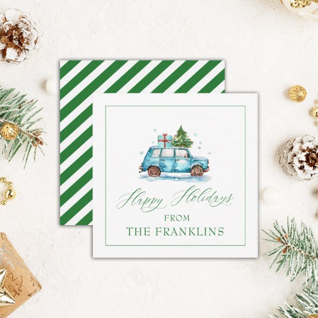Personalised Holiday Festive Gift Enclosure Card (Creator Uploaded)