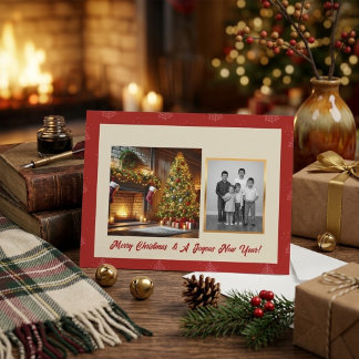 Personalised Holiday Greeting Card