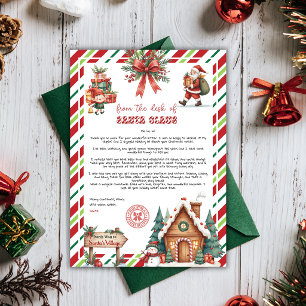 Personalised Holiday Letter From Santa For Kids