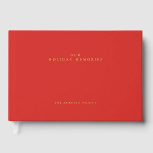 Personalised Holiday Memory Book