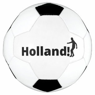Personalised Holland Soccer Modern Art Football