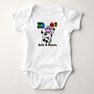 Personalised Holy Cow 1st Birthday Tshirt