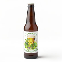 Personalised Home Brew St Patrick’s Day Bottled On