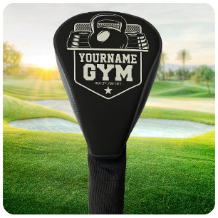 Personalised Home GYM Kettlebell Fitness Trainer   Golf Head Cover