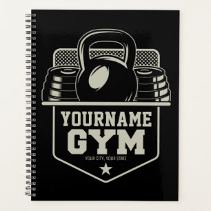 Personalised Home GYM Kettlebell Fitness Trainer   Planner