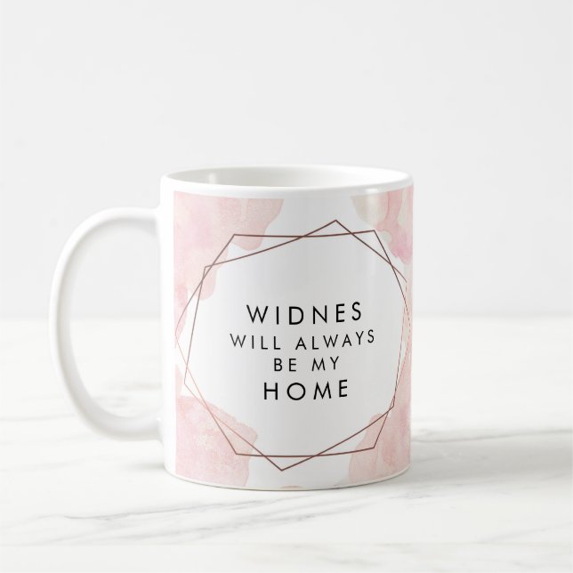 Personalised Home Town Mug (Left)