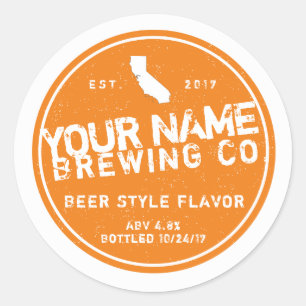 Personalised Homebrew Labels - Add your own words