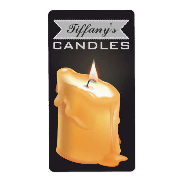 Personalised Homemade Candles | Handmade Candles (Front)