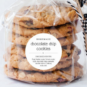 Personalised Homemade Food / Cookies Sticker