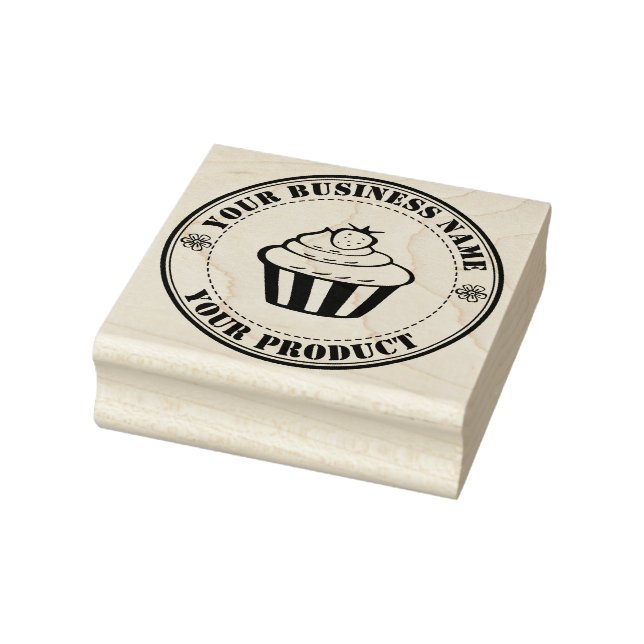 Personalised Homemade Logo Custom Large Rubber Stamp (Stamp)