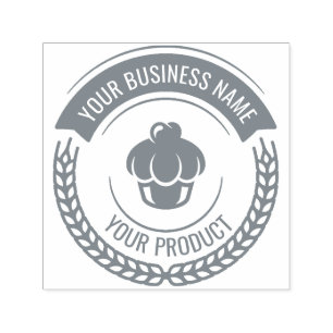 Personalised Homemade Logo Custom Large  Self-inking Stamp