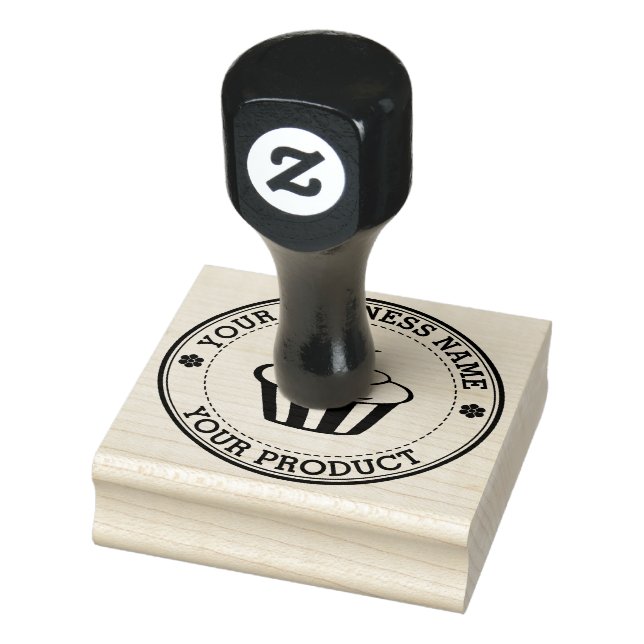Personalised Homemade Logo Custom Rubber Stamp (Stamp)