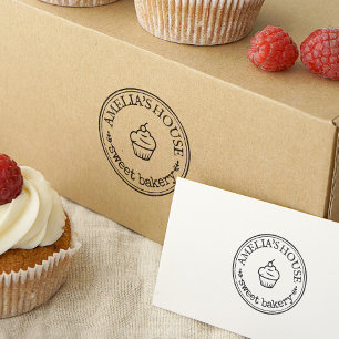 Personalised Homemade Logo Custom Rubber Stamp