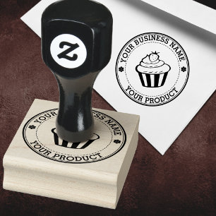 Personalised Homemade Logo Custom Rubber Stamp