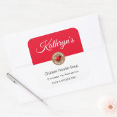 Personalised Homemade Soup Food Label (Envelope)