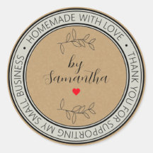 Personalised Homemade with Love