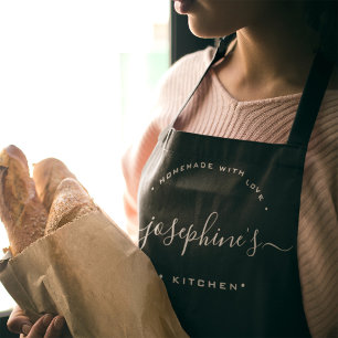 Personalised Homemade with Love Kitchen Apron