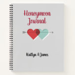 Personalised Honeymoon Travel Journal<br><div class="desc">Preserve your memories and keep a record of your epic honeymoon trip! It would make such a great gift for the most special person in your life.</div>