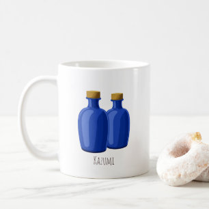 Personalised Ho'oponopono & Blue Bottles Coffee Mug