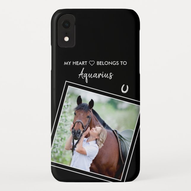 Personalised Horse Animal Equestrian Case-Mate iPhone Case (Back)