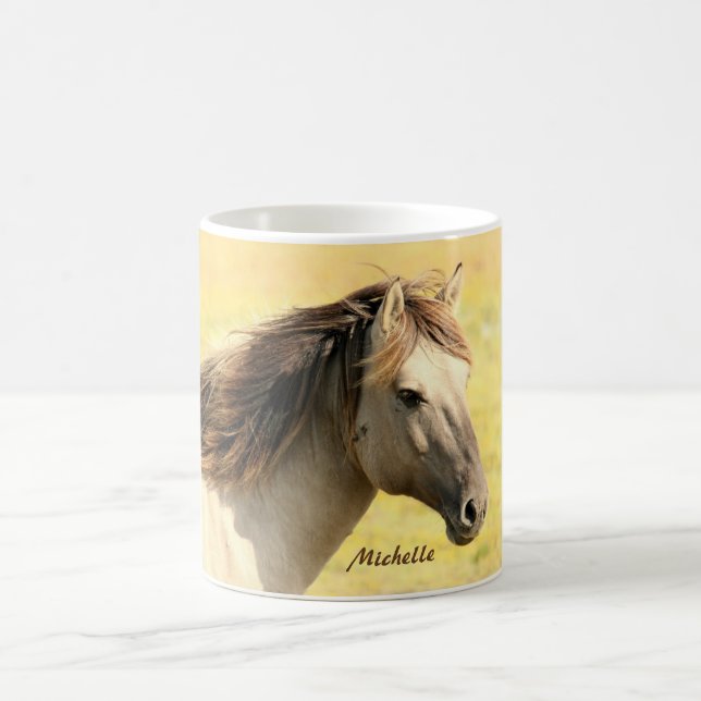 Personalised Horse Coffee Mug (Center)