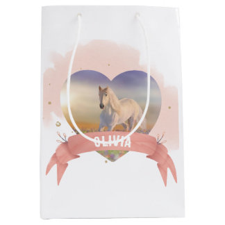 Personalised Horse Medium Gift Bag