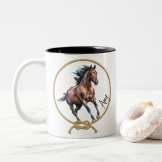 Personalised Horse Mug