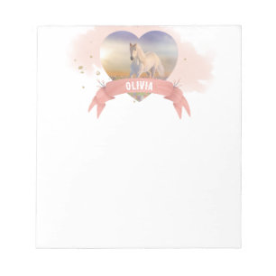 Personalised Horse Notepad
