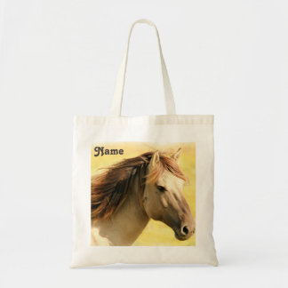 Personalised Horse Painting Tote Bag