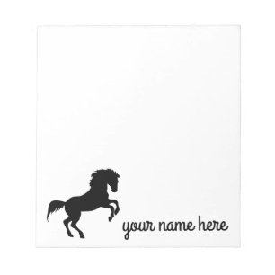 Personalised Horse Stationery Notepad