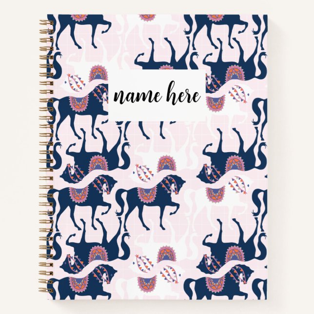 Personalised Horses Notebook (Front)