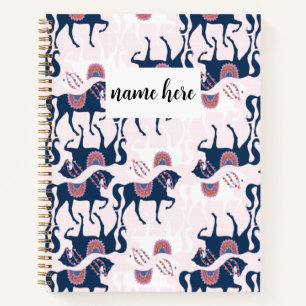 Personalised Horses Notebook