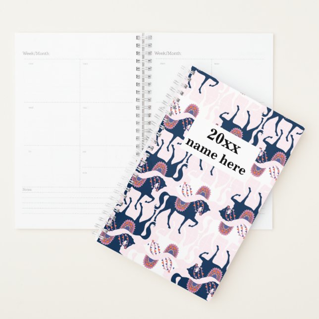 Personalised Horses Planner (Display)