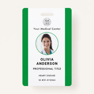 Personalised Hospital Employee Logo & Photo ID Bad ID Badge