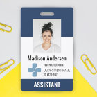 Personalised Hospital Employee Logo & Photo ID