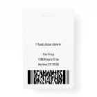 Personalised Hospital Employee Logo & Photo ID